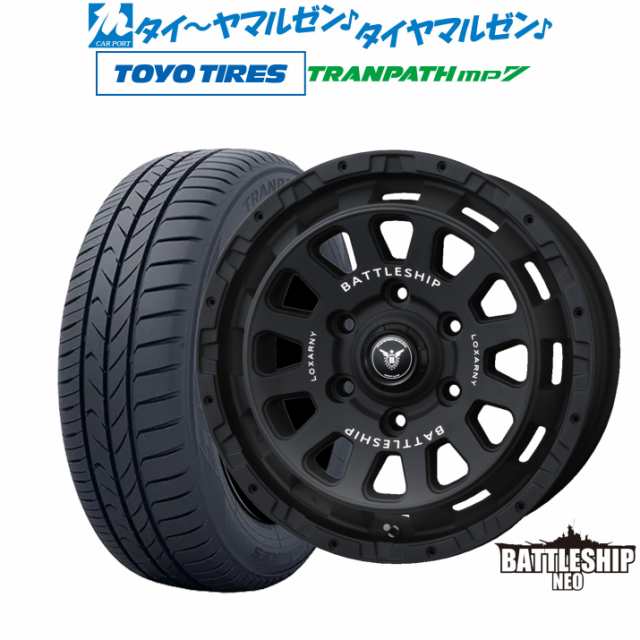 BADX ロクサーニ バトルシップ NEO(ネオ) 17インチ 6.5J トーヨータイヤ トランパス mp7 215/60R17 サマータイヤ ホイール 4本セットの通販はau PAY マーケット - カーポートマルゼン | au PAY マーケット－通販サイト