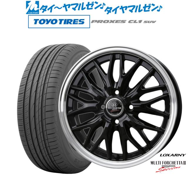 BADX ロクサーニ マルチフォルケッタ2 SP-SPECTOR 17インチ 6.5J 
