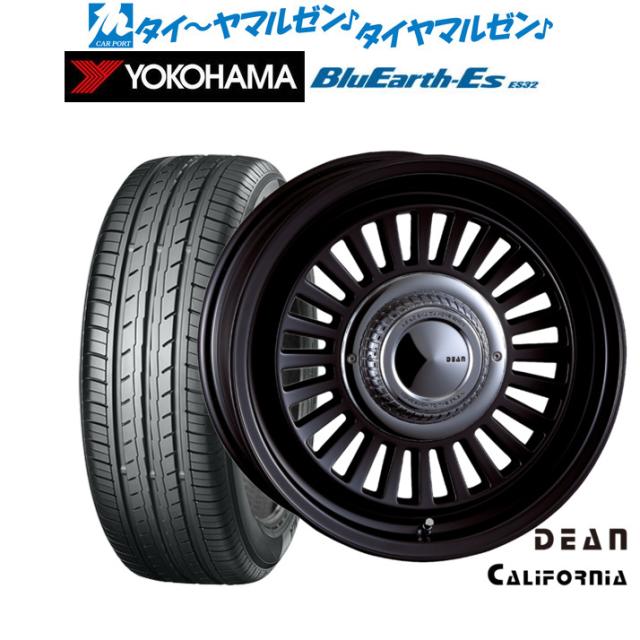 クリムソン ディーン カリフォルニア 16インチ 6.0J ヨコハマ BluEarth-ES ブルーアースイーエス ES32 215/65R16 サマータイヤ ホイール4本セット