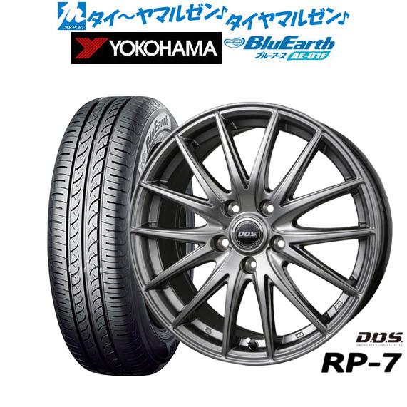 BADX D,O,S(DOS) RP-7 16インチ 6.5J ヨコハマ BluEarth ブルーアース