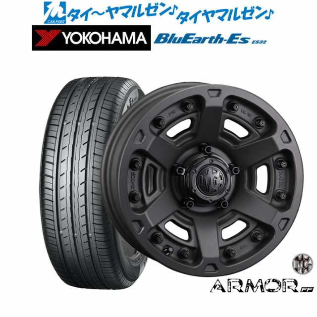 クリムソン MG アーマー FF 16インチ 7.0J ヨコハマ BluEarth-ES ブルーアースイーエス ES32 195/50R16 サマータイヤ ホイール4本セットの通販は