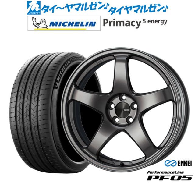 エンケイ PF05 18インチ 7.5J ミシュラン プライマシー プライマシー5 energy 235/60R18 サマータイヤ ホイール4本セット 131,050円
