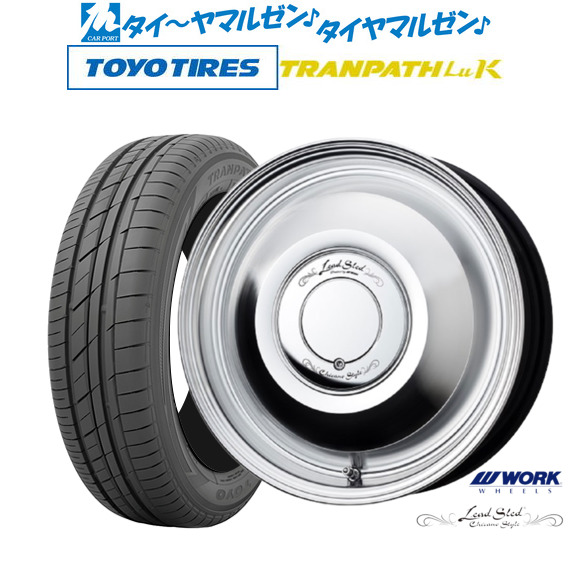 ワーク レッドスレッド 14インチ 4.5J トーヨータイヤ トランパス TRANPATH LuK  165/55R14 サマータイヤ ホイール4本セットの通販は