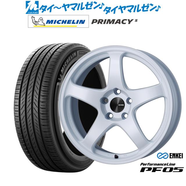 エンケイ PF05 19インチ 8.0J ミシュラン プライマシー プライマシー5 235/40R19 サマータイヤ ホイール4本セット