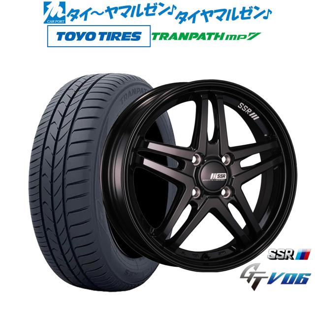 タナベ SSR GT V06 16インチ 6.0J トーヨータイヤ トランパス TRANPATH mp7 205/60R16 サマータイヤ ホイール4本セット