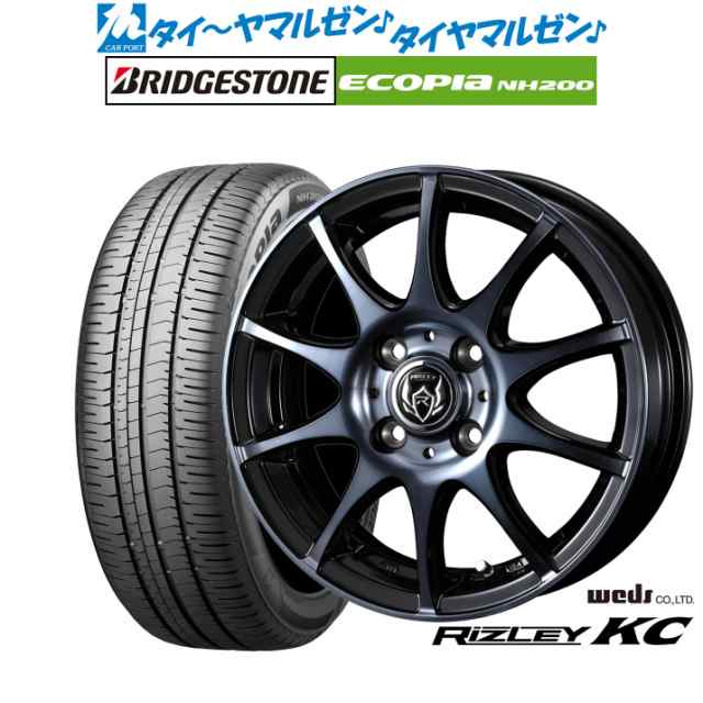 ウェッズ ライツレー KC 16インチ 6.0J ブリヂストン ECOPIA エコピア NH200 205/60R16 サマータイヤ ホイール4本セット