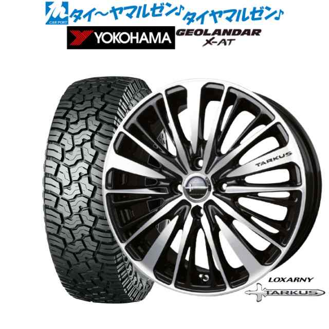 BADX ロクサーニ タルカス 15インチ 5.0J ヨコハマ GEOLANDAR ジオランダー X-AT (G016) 165/60R15 サマータイヤ ホイール4本セット