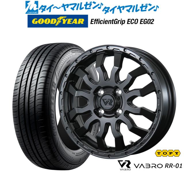 トピー ヴァブロ RR-01 15インチ 4.5J グッドイヤー エフィ トピー ヴァブロ RR-01 15インチ 4.5J グッドイヤー エフィ