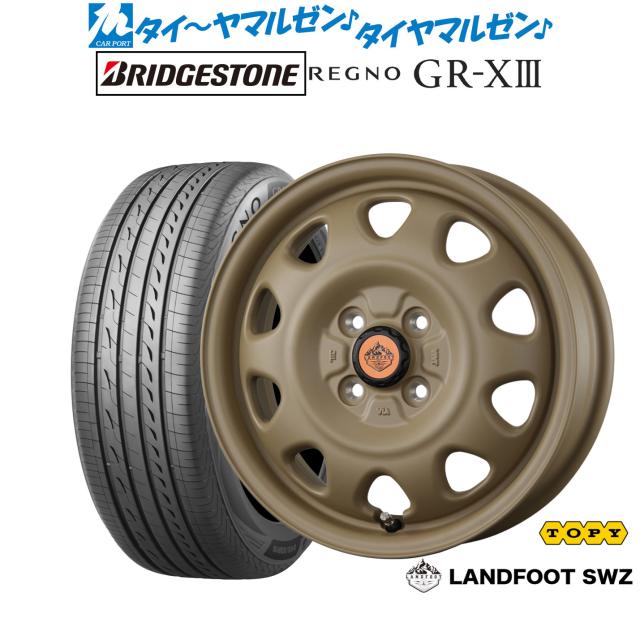 サマータイヤ ホイール4本セット トピー ランドフット SWZ