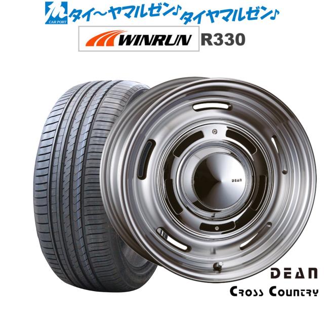 クリムソン ディーン クロスカントリー 18インチ 8.0J WINRUN ウインラン R330 225/40R18 サマータイヤ ホイール4本セット