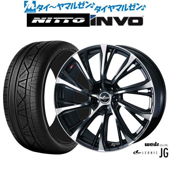 20インチホイール4本セット(PCD114.3) ウェッズ レオニス JG 20インチ