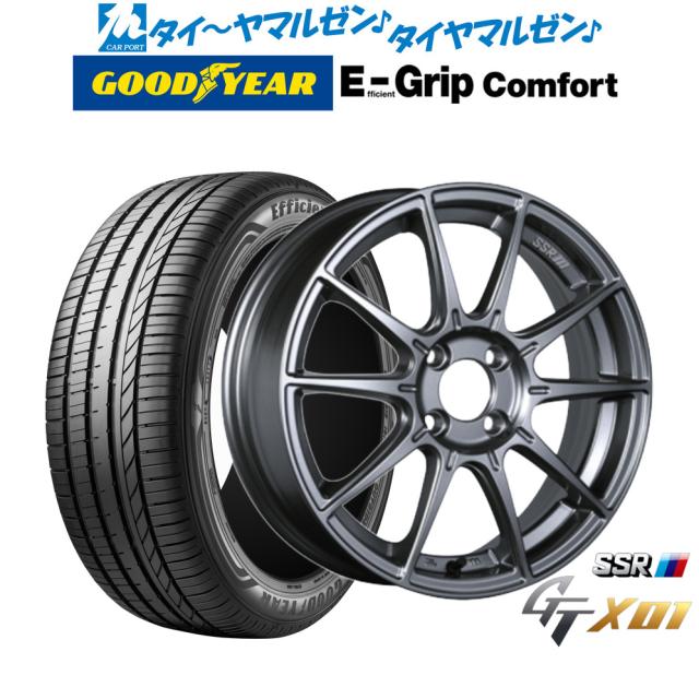 タナベ SSR GT X01 15インチ 5.0J グッドイヤー エフィシエント グリップ コンフォート 165/50R15 サマータイヤ ホイール4本セット