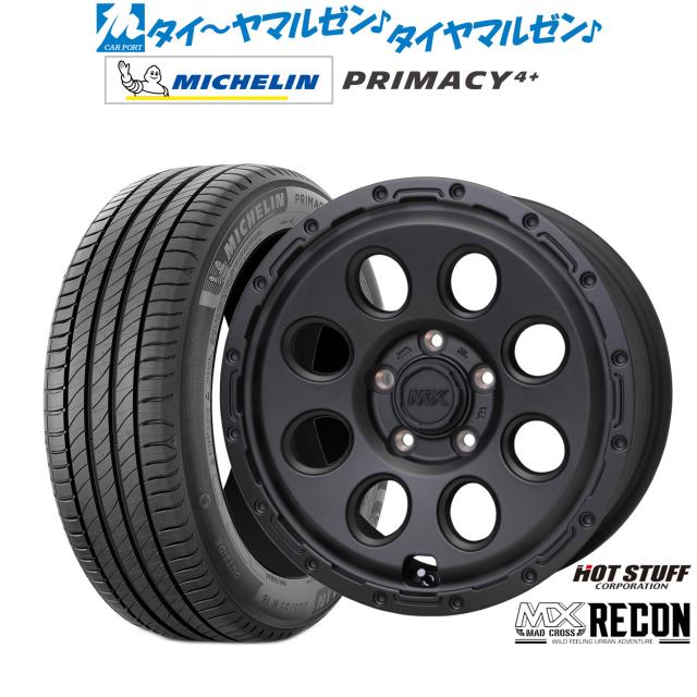 ホットスタッフ マッドクロス リーコン 16インチ 6.5J ミシュラン プライマシー プライマシー4+ 195/50R16 サマータイヤ ホイール4本セット 96,800円