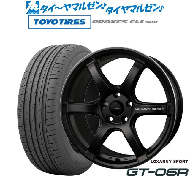 BADX ロクサーニスポーツ GT-06R 18インチ 7.5J トーヨータイヤ 