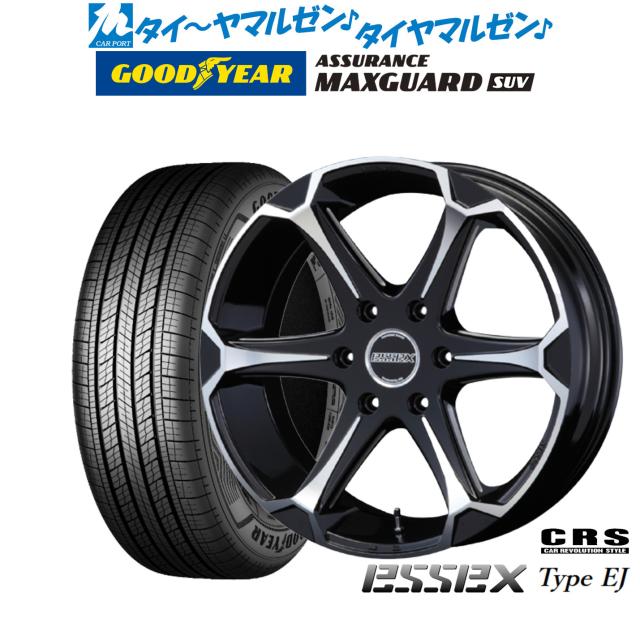 CRS ESSEX エセックス EJ-17 17インチ 7.0J グッドイヤー ASSURANCE アシュアランス MAXGUARD SUV 215/60R17 サマータイヤ ホイール4本セット