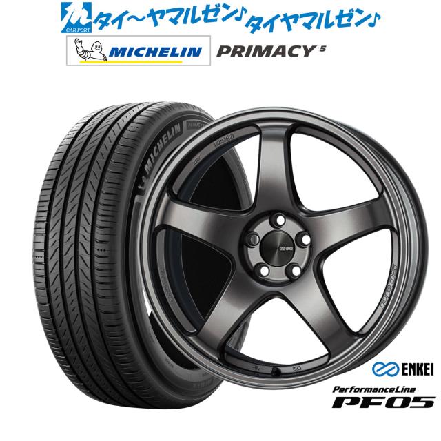 エンケイ PF05 19インチ 8.0J ミシュラン プライマシー プライマシー5 235/40R19 サマータイヤ ホイール4本セット