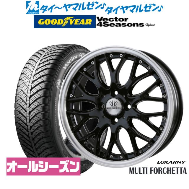 BADX ロクサーニ マルチフォルケッタ 17インチ 6.5J グッドイヤー 