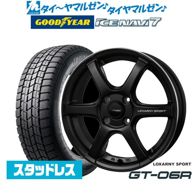 BADX ロクサーニスポーツ GT-06R 15インチ 5.5J グッドイヤー ICE NAVI 