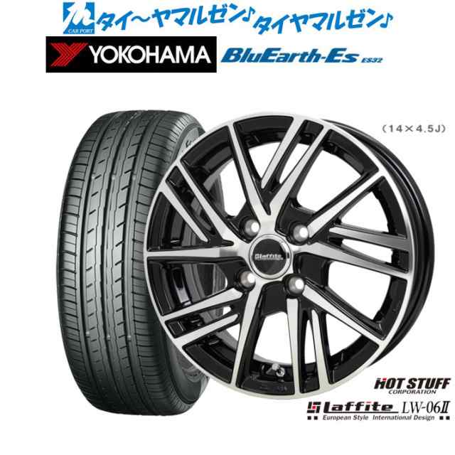 YOKOHAMA(ヨコハマ) タイヤ ホイールセット ぽし 4本セット BluEarth-ES ES32(ES32B) 165/70R14