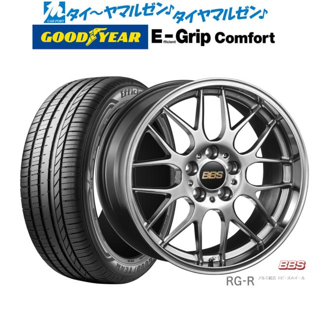BBS JAPAN RG-R 19インチ 8.0J グッドイヤー エフィシエント グリップ コンフォート 225/40R19 サマータイヤ ホイール4本セットの通販は