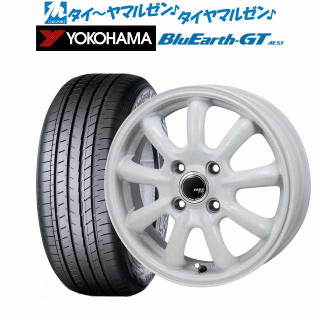 JAPAN三陽 ZACK JP-209 Limited Edition 16インチ 6.5J ヨコハマ BluEarth ブルーアース GT (AE51) 195/55R16 サマータイヤ ホイール4本