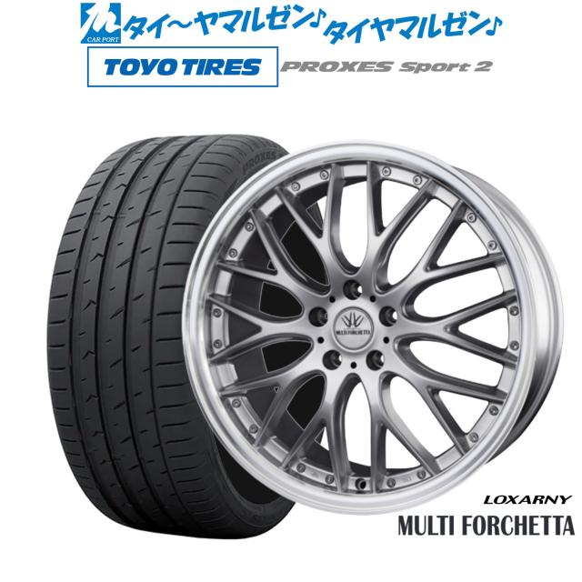 BADX ロクサーニ マルチフォルケッタ 19インチ 8.0J トーヨータイヤ 