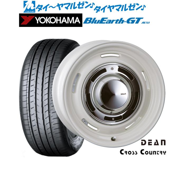 クリムソン ディーン クロスカントリー 16インチ 6.0J ヨコハマ BluEarth ブルーアース GT (AE51) 205/55R16 サマータイヤ ホイール4本セット
