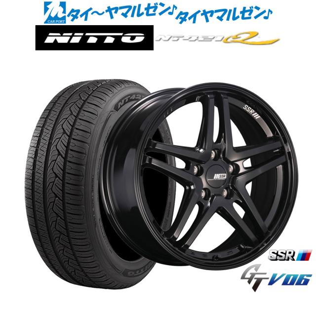タナベ SSR GT V06 17インチ 7.0J NITTO NT421Q  235/65R17 サマータイヤ ホイール4本セット