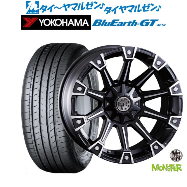 クリムソン モンスター ヨコハマ タイヤ ホイール セット 16インチ