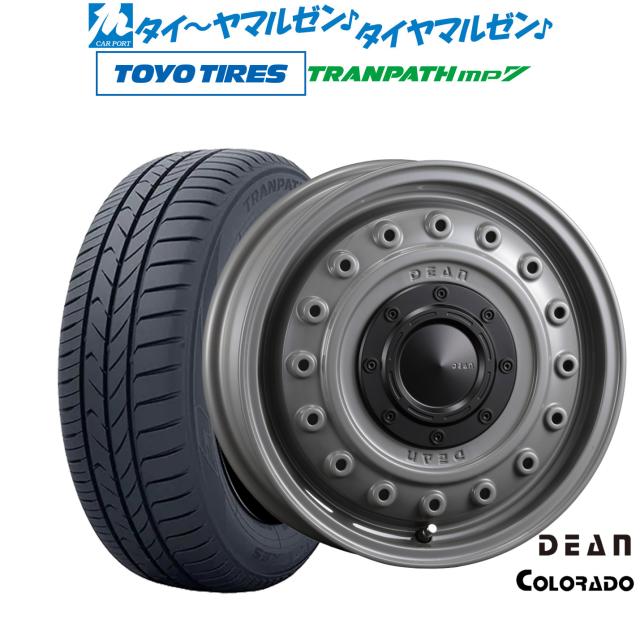 クリムソン ディーン コロラド 15インチ 4.5J トーヨータイヤ トランパス TRANPATH mp7 165/60R15 サマータイヤ ホイール4本セット