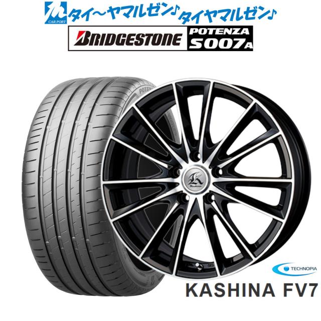 テクノピア カシーナ FV-7 20インチ 8.5J ブリヂストン POTENZA 