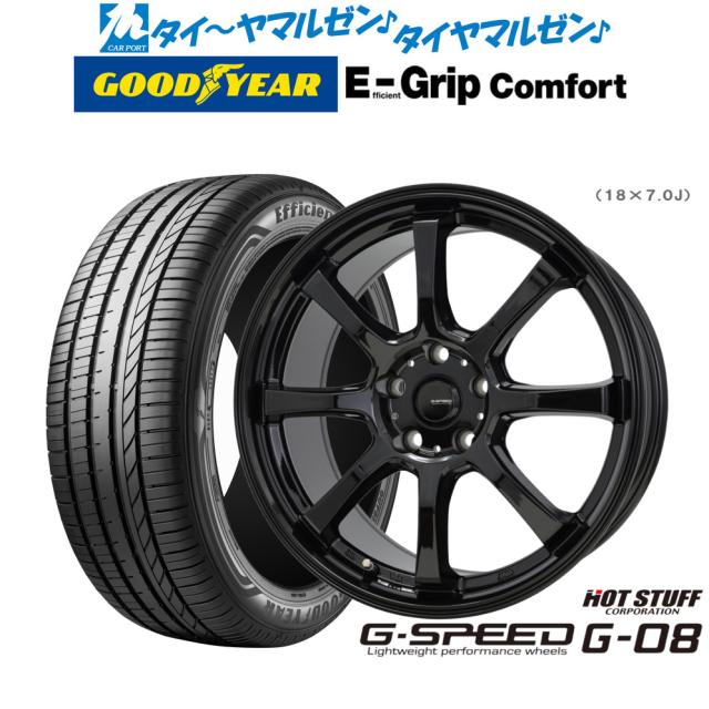ホットスタッフ G.speed G-08 15インチ 6.0J グッドイヤー