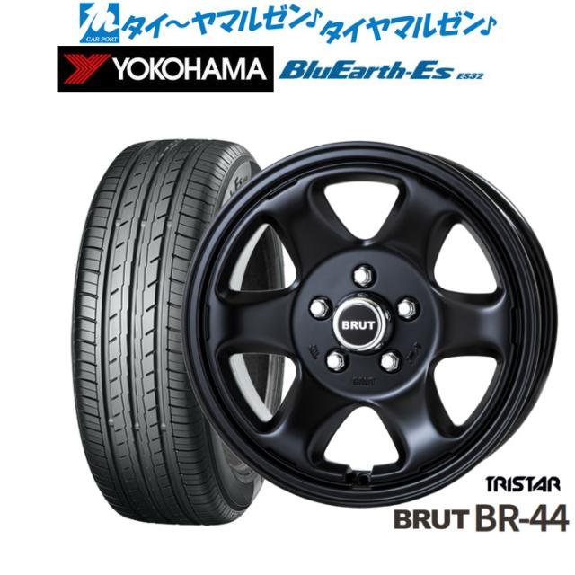 トライスター BRUT BR-44 16インチ 6.5J ヨコハマ BluEarth-ES ブルーアースイーエス ES32 215/60R16 サマータイヤ ホイール4本セット