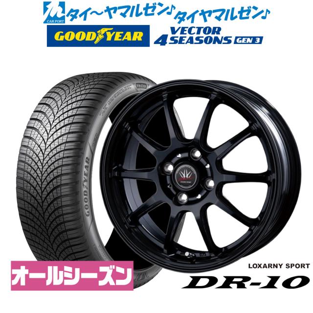 BADX ロクサーニスポーツ DR-10 16インチ 6.0J グッドイヤー