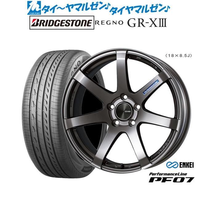 エンケイ PF07 19インチ 8.0J ブリヂストン REGNO レグノ GR-XIII(GR-X3) 245/35R19 サマータイヤ ホイール4本セットの通販は