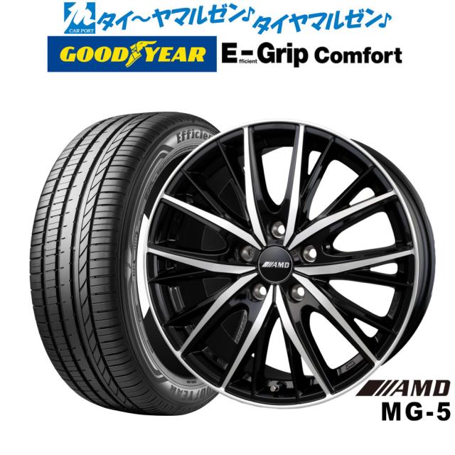 BADX AMD MG-5 18インチ 7.5J グッドイヤー エフィシエント