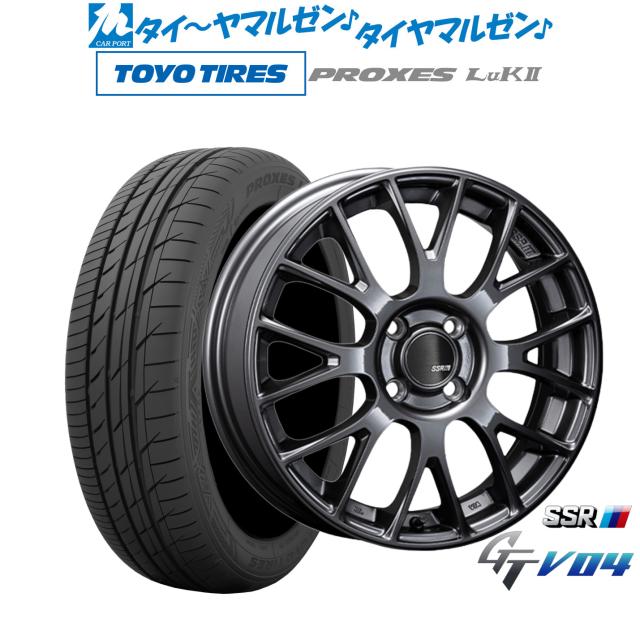 タナベ SSR GT V04 16インチ 5.0J トーヨータイヤ プロクセス PROXES LuKII (LuK2) 165/50R16 サマータイヤ ホイール4本セット