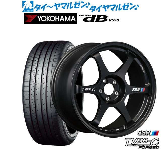 タナベ SSR Type-C FORGED 17インチ 7.5J ヨコハマ ADVAN アドバン dB