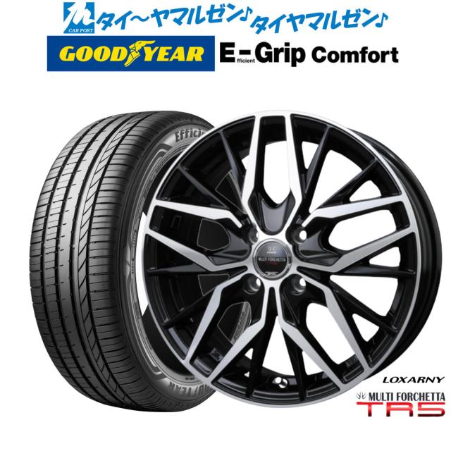 マルチフォルケッタ (16×5.5J 4-100 +48) ブラックメタリック/リム