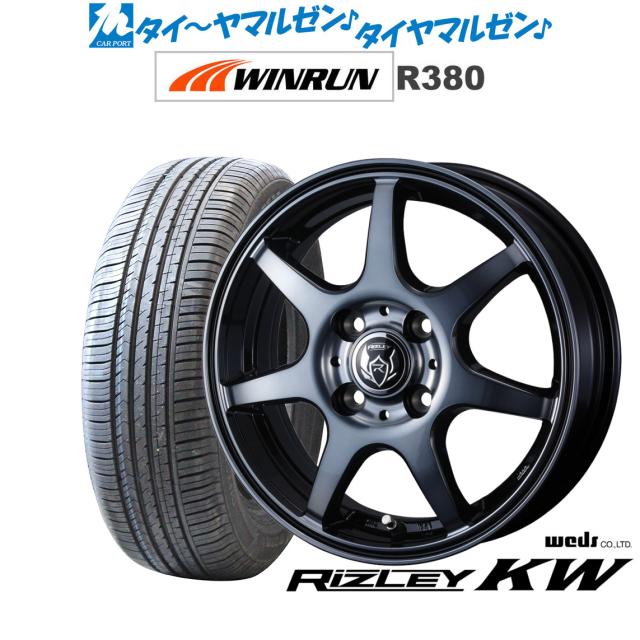 ウェッズ ライツレー KW 15インチ 5.5J WINRUN ウインラン R380 185/65R15 サマータイヤ ホイール4本セット