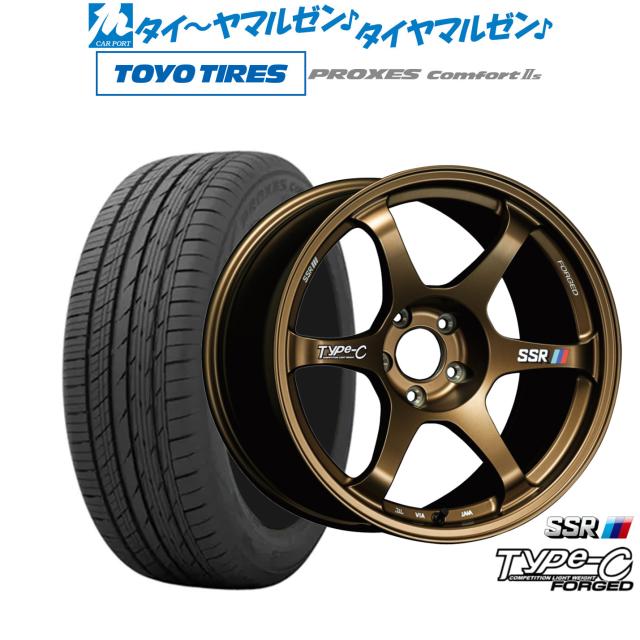 タナベ SSR Type-C FORGED 17インチ 7.5J トーヨータイヤ プロクセス 