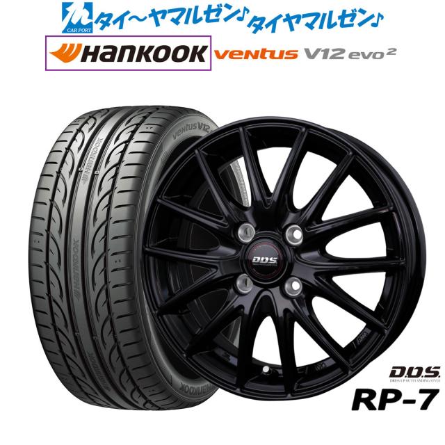 BADX D,O,S(DOS) RP-7 16インチ 6.0J ハンコック VENTUS V12evo2 (K120