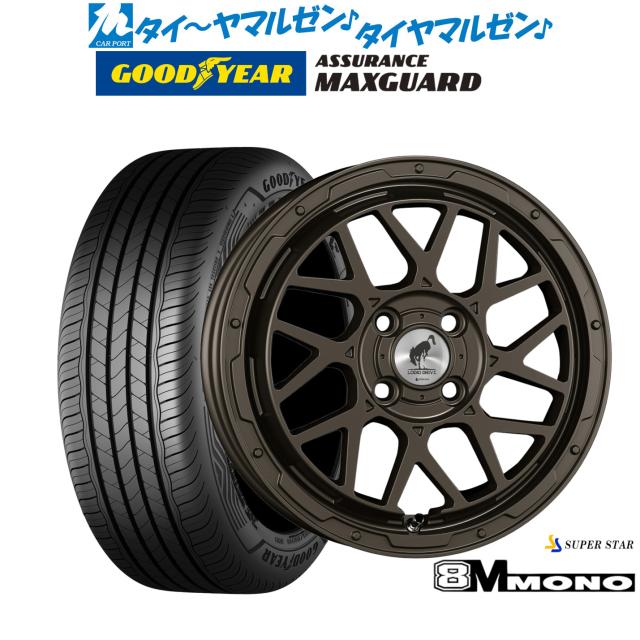 スーパースター ロディオドライブ 8Mモノ 16インチ 6.0J グッドイヤー