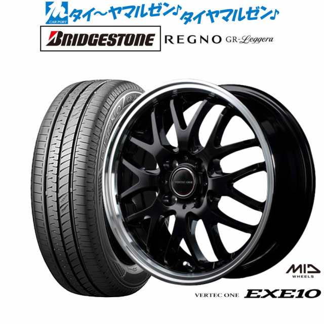 MID ヴァーテック ワン EXE10 14インチ 4.5J ブリヂストン REGNO レグノ GR-レジェーラ 155/65R14 サマータイヤ ホイール4本セット