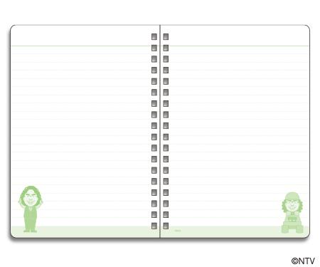 世界の果てまでイッテq B6wリングノート 中岡 イラスト 日テレポシュレ 日本テレビ 通販 の通販はau Pay マーケット 日テレポシュレ