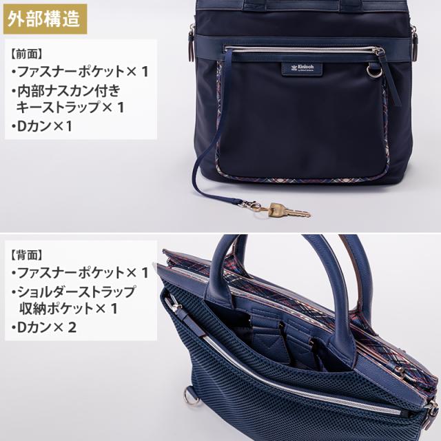 キンロック バイ キンロックアンダーソン 2WAYトートリュック