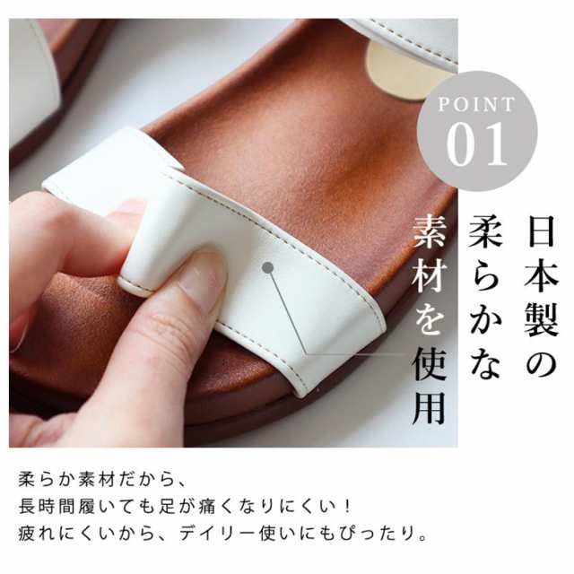 日本製 スポーツサンダル 歩きやすい やわらかい 痛くない 海  レディース トレンド 人気 シンプル リゾート 楽 カジュアル 合皮の通販は