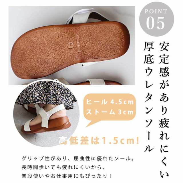 日本製 スポーツサンダル 歩きやすい やわらかい 痛くない 海  レディース トレンド 人気 シンプル リゾート 楽 カジュアル 合皮の通販は