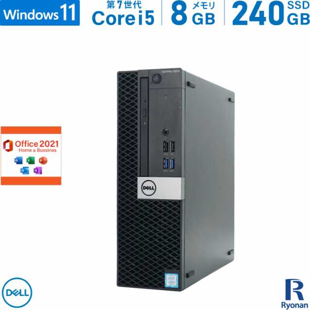 VGAポートDELL OptiPlex 5050 Micro /Core i5/メモリ8GB - Windows