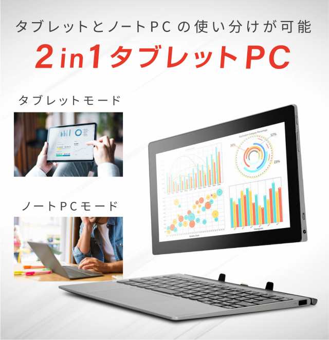 タブレット 本体 PC Lenovo IdeaPad D330 第8世代 Celeron メモリ:4GB ...